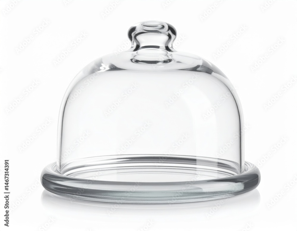 Clear Glass Dome Serving Dish Clear Glass Dome Serving Dish