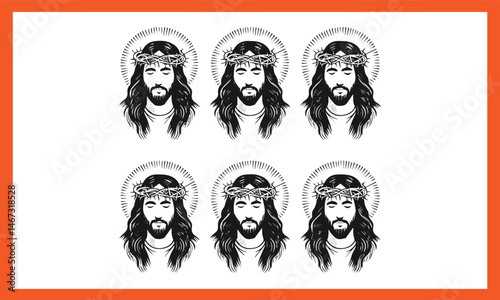 Giftable Christian Jesus svg for Sublimation & Cricut Crafts, Faith Amen Scripture Clipart for Cricut.