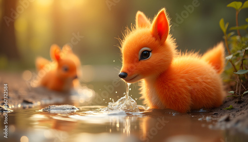 red fox vulpes