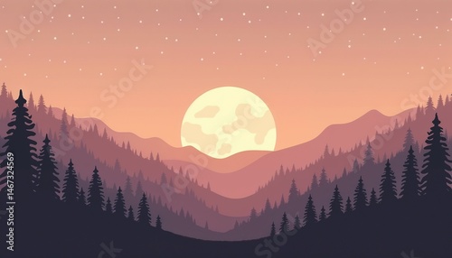 october twilight glow