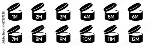 period expiration date after opened product icon
