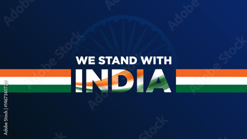 We stand with india. India and pakistan war support. Support india. India Support.