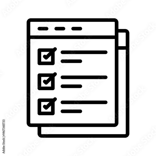 Obraz na płótnie task icon w salonie