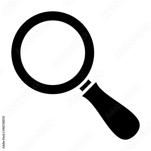 Search  Vector Glyph Icon Design