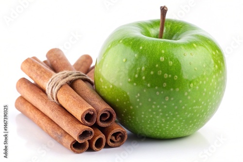 apple with cinnamon