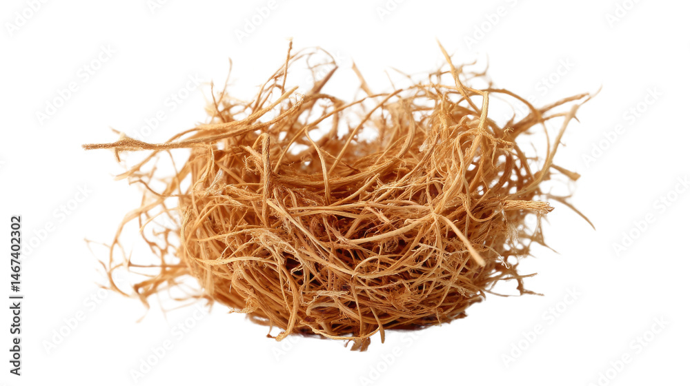 Obraz premium A Bird's Nest: A meticulously crafted bird's nest, woven from twigs and grass, symbolizes home, warmth, and the miracle of life. 