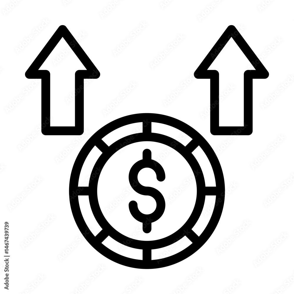 Financial Growth Icon Financial Growth Icon