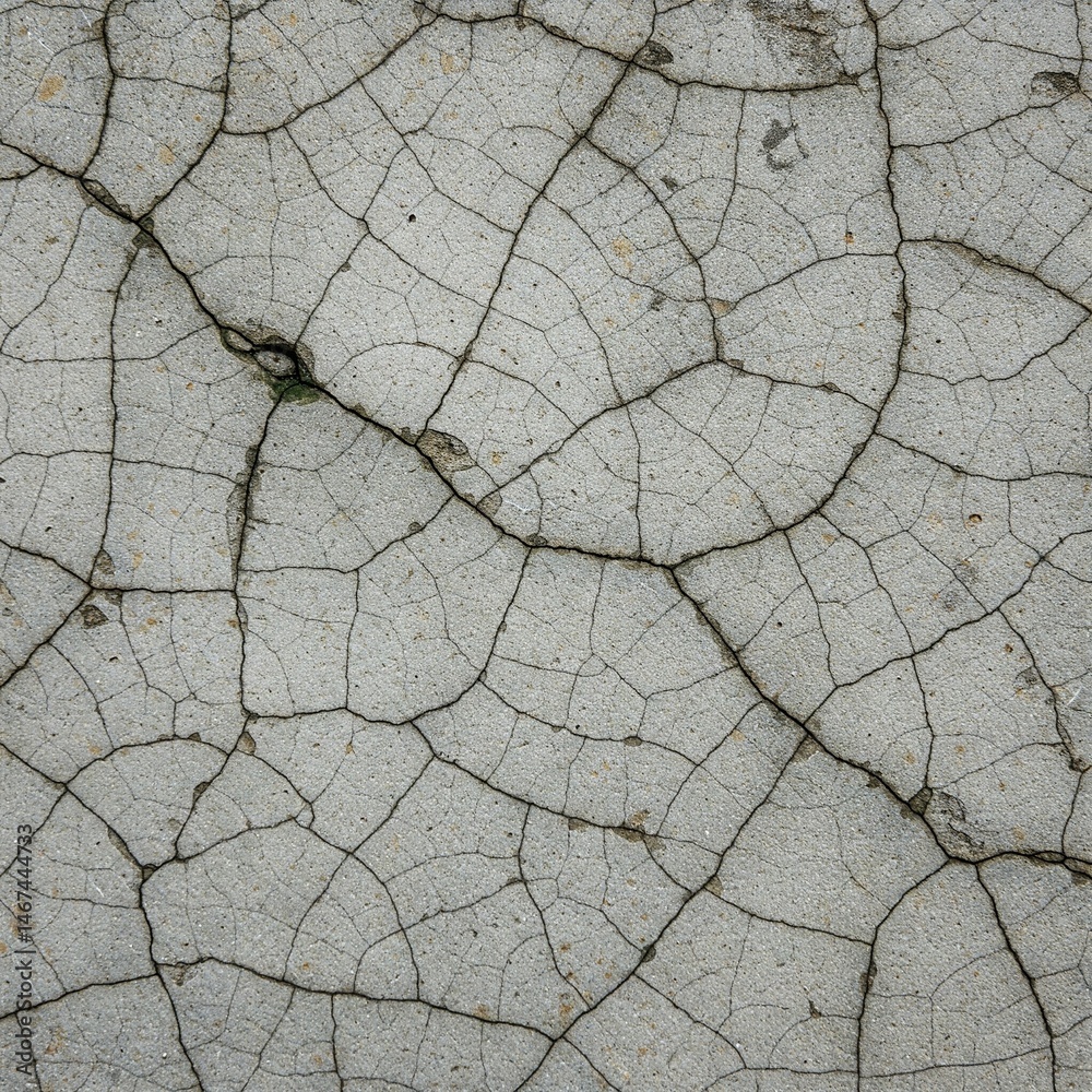 Obraz premium Cracked concrete wall