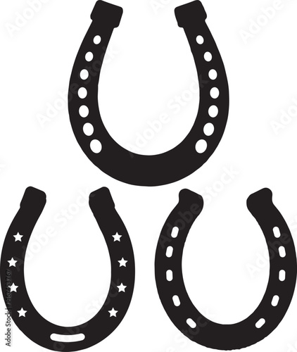 Horse element bundle vector design.