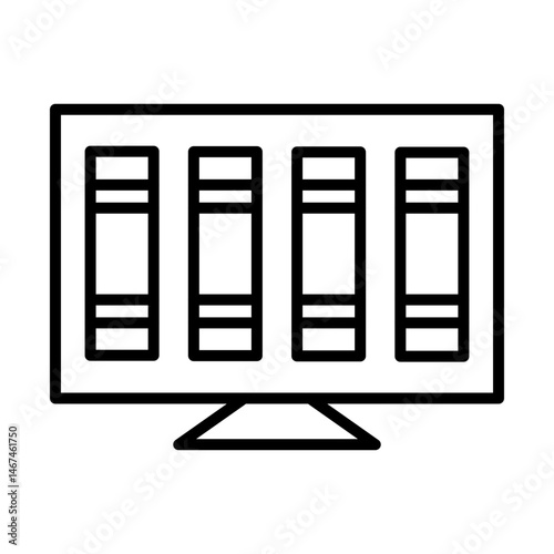Library  icon design