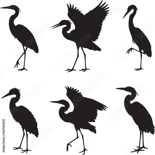 Heron Silhouette SVG – Elegant Bird Vector for Nature Designs

Flying Heron Clipart – Wildlife SVG for Crafts & Prints

Wading Bird Vector – Heron Design for Nature & Bird Lovers

Heron Standing SVG –