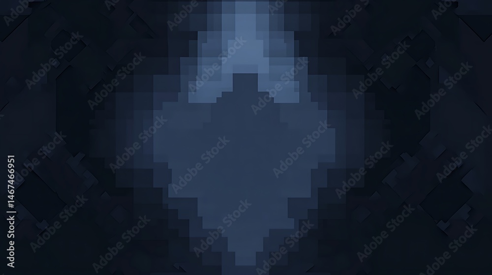 Fototapeta premium Abstract geometric pattern, dark tones