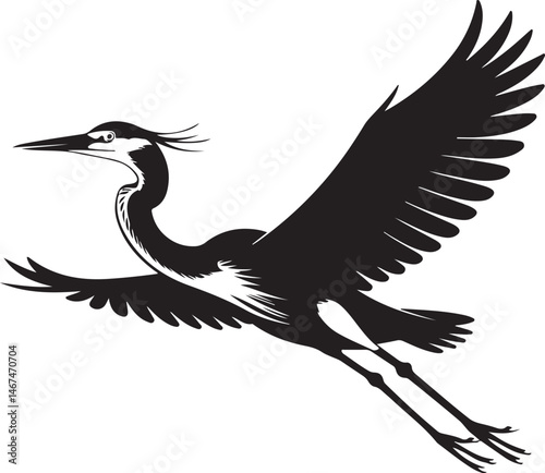 Heron Silhouette SVG – Elegant Bird Vector for Nature Designs

Flying Heron Clipart – Wildlife SVG for Crafts & Prints

Wading Bird Vector – Heron Design for Nature & Bird Lovers

Heron Standing SVG –