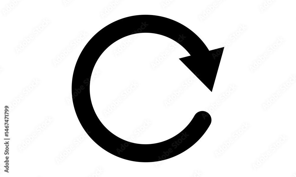 Refresh Button Icon Vector Illustration Design Refresh Button Icon Vector Illustration Design