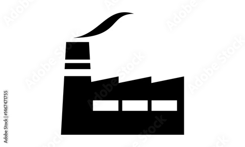 Factory Icon Vector Illustration Design