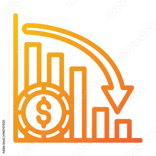 Economic Downturn Illustration