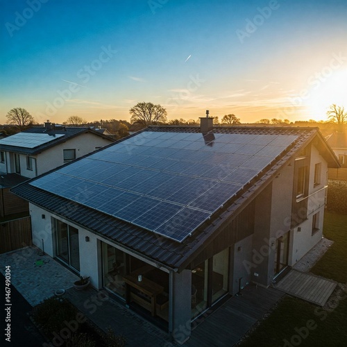 Solar Panel Installation on Eco Roof – Clean Energy for Modern Homes