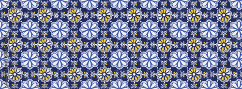 A Modern Fusion of Abstract Floral Elements, Geometric Lines, and Organic Shapes in a Vibrant Vector Pattern Bursting with Color, Rhythm, and Imaginative Botanical Movement.