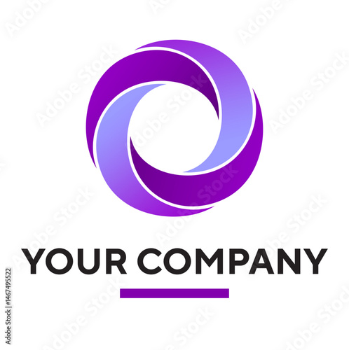 vortex spiral logo for technology and engineering companies