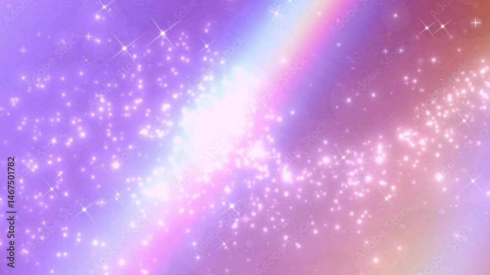 プリズムの輝き・幻想的キラキラ背景動画 プリズムの輝き・幻想的キラキラ背景動画