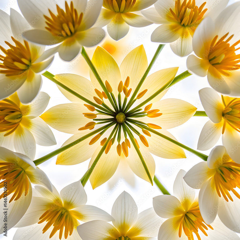 Fototapeta premium seamless floral pattern