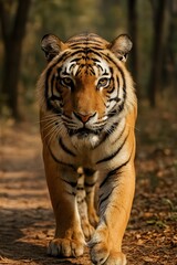 Tableau sur verre  bengal tiger  © salman