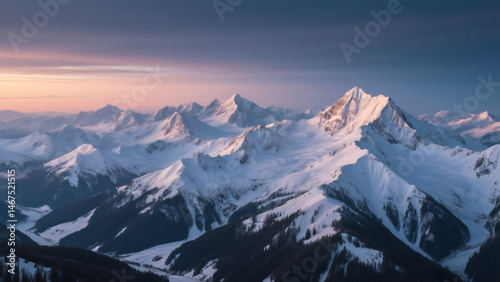 This name captures the time of day (sunrise and sunset), the setting (mountains), and key visual features (snow, winter, peaks, landscape), making it descriptive yet concise Let me know if you’d prefe