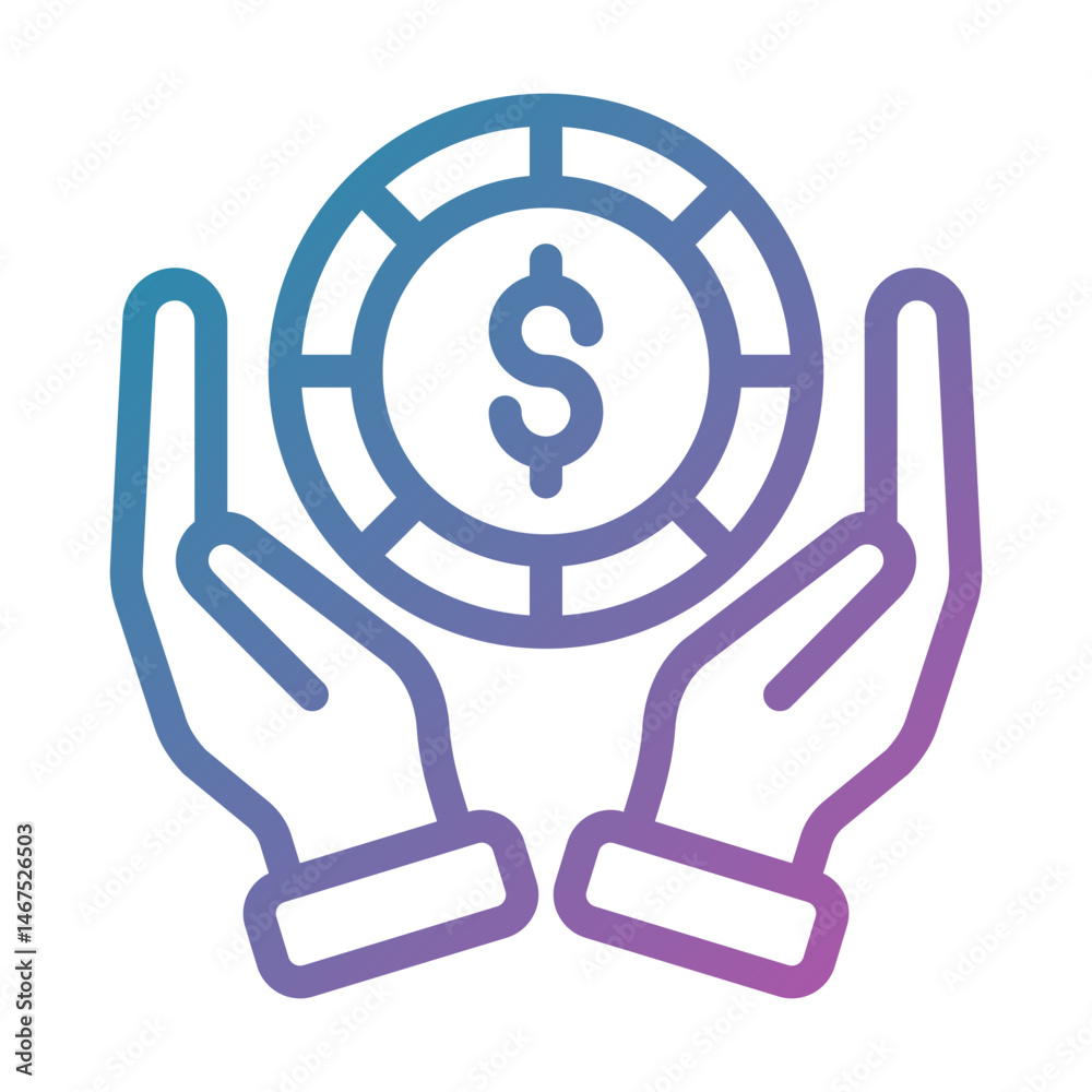 Financial Support Icon Financial Support Icon