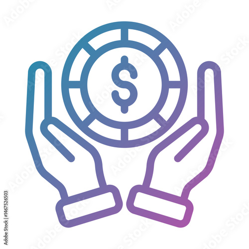 Financial Support Icon