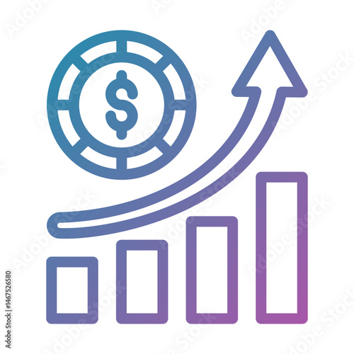 Financial Growth and Investment Icon