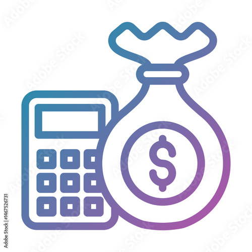 Financial Planning and Savings Icon