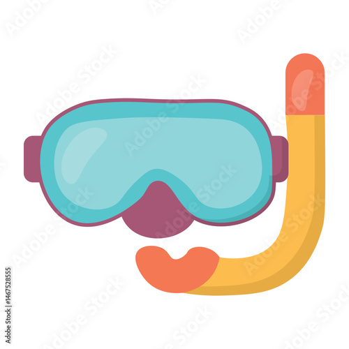 Snorkel mask for underwater diving Summer sea exploration gear Swimming and snorkeling equipment