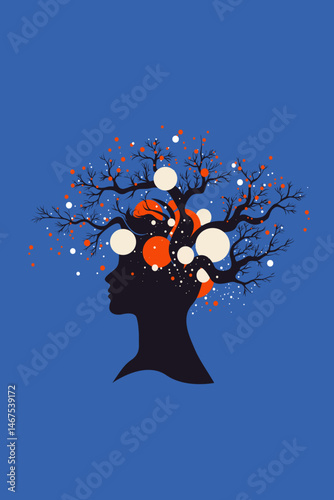 Person, Personality, Man, Woman, Tree, Heart, Growth, Success, Branches, Leaf, Artwork, Vector
