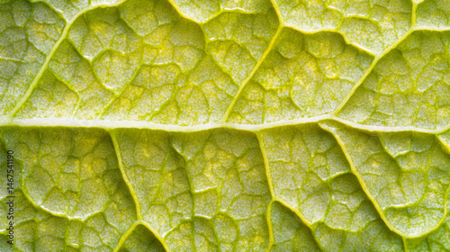 Obraz na płótnie Detailed macro shot of delicate droplets on vibrant leaf texture showcasing nature's beauty w salonie