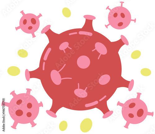 Virus Infection Illustration