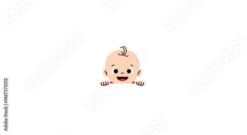 Simplified Cartoon Hand with Three Fingers and a Thumb on Right