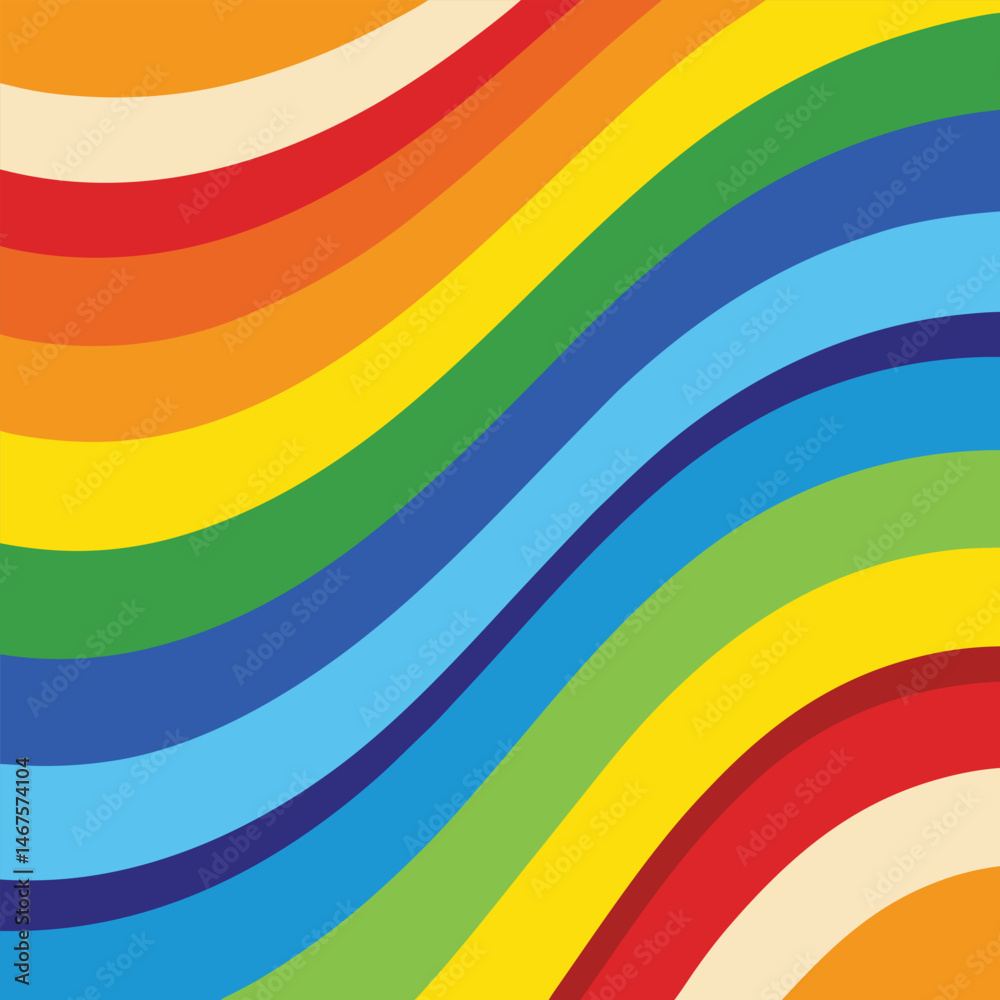Obraz premium abstract rainbow background
