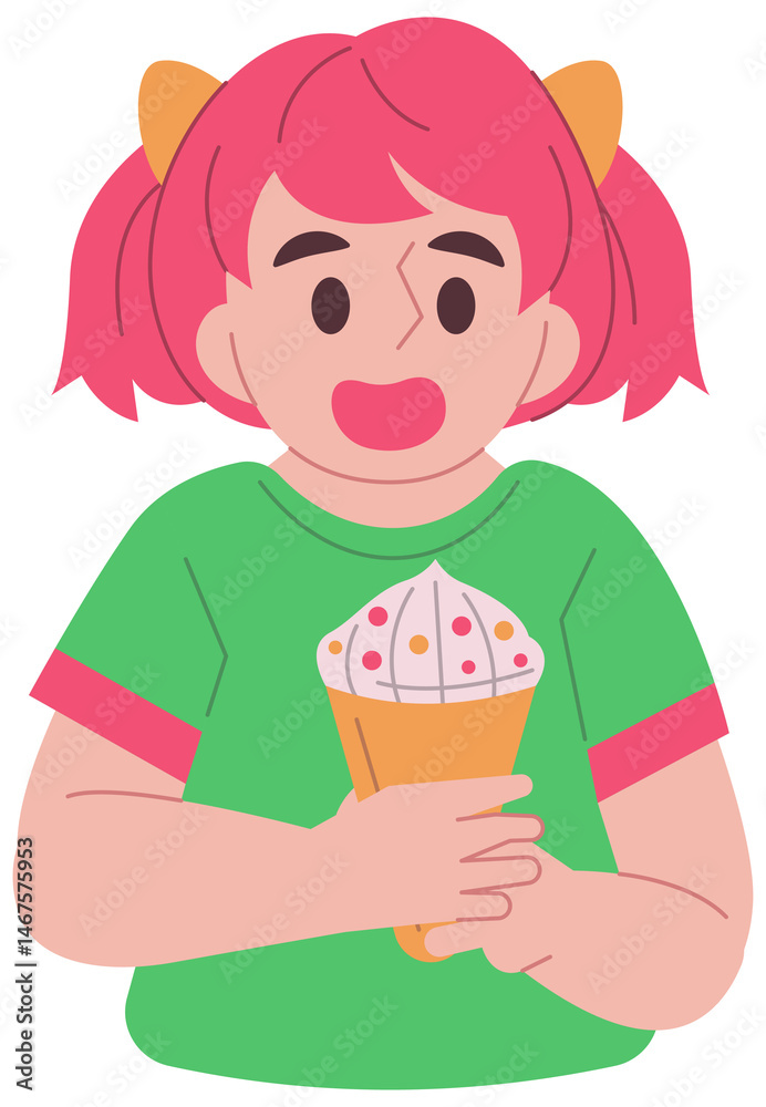 Girl Eat Ice Cream Girl Eat Ice Cream