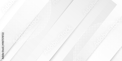 The paper image has a white background with several diagonal lines of varying opacity having a gray gradation. Suitable for businesses, companies, institutions, parties, celebrations, seminars.