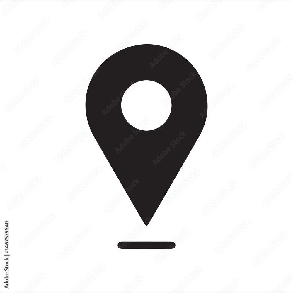 vector map pointer icon vector map pointer icon