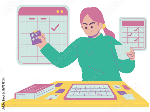 Business Planning Illustration