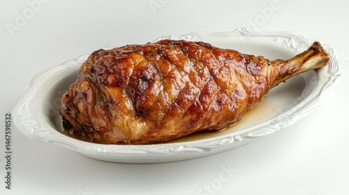 Imperial-style pork knuckle, tender and glistening