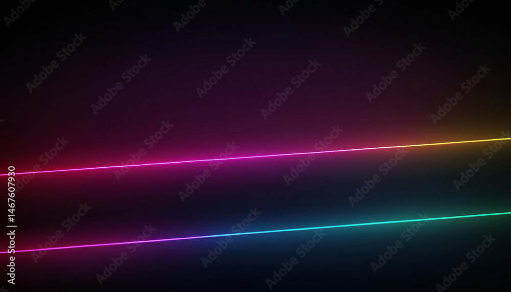 Fototapeta premium Abstract background with a lines and colourful 