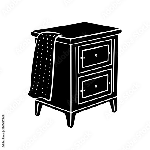 Blanket warmer cabinet silhouette 