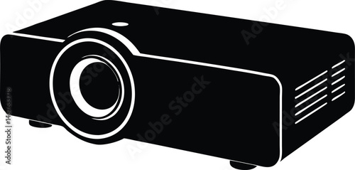projector icon,projector for home theater projector, screen and multimedia projectors silhouette