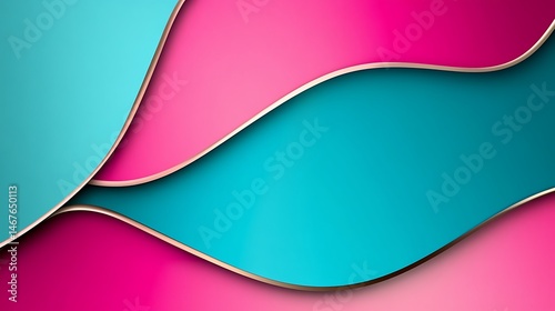 Abstract layered wavy design (2)
