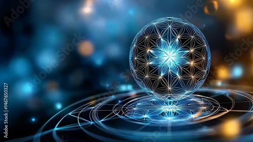 Soul vibration attunement through healing frequencies and sacred geometry sounds.