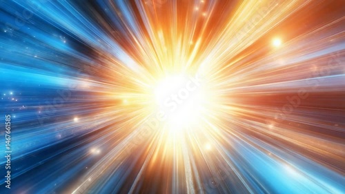 Cosmic Explosion: A Burst of Light and Energy in the Universe