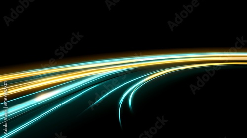 Abstract light trails (10)