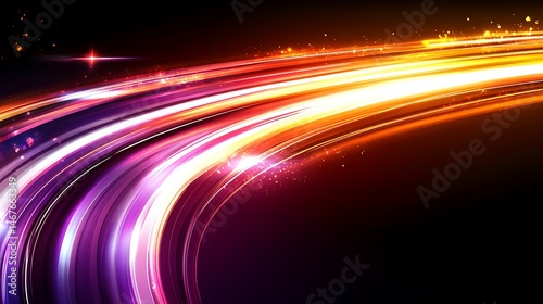 Abstract light trails (20)